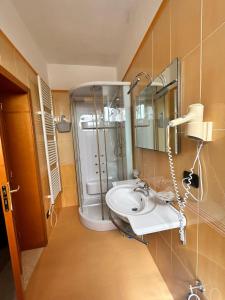 Koupelna v ubytování Hotel Costa Blu