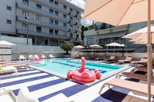 The swimming pool at or close to Hotel Belvedere Rimini