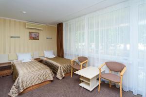 Voodi või voodid majutusasutuse Sovinyon Resort toas