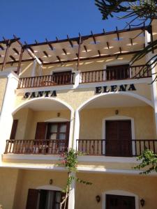 Balkón nebo terasa v ubytování Santa Elena