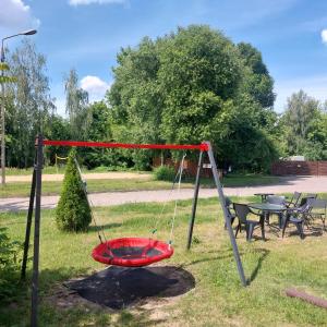 Herní místnost nebo prostor pro děti v ubytování AUGUST Ośrodek Wypoczynkowy