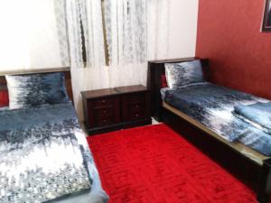 Postel nebo postele na pokoji v ubytování Ayola Apartment