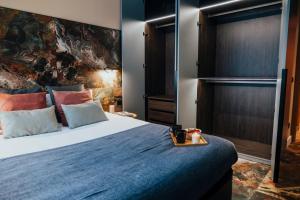 Кровать или кровати в номере Suite85, Exclusivo Apartamento de diseño en la Playa