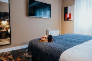 Кровать или кровати в номере Suite85, Exclusivo Apartamento de diseño en la Playa