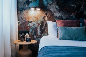 Кровать или кровати в номере Suite85, Exclusivo Apartamento de diseño en la Playa