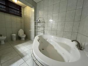 Koupelna v ubytování Balisier Apartments - Apt #1
