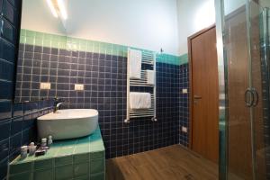 Koupelna v ubytování Agriturismo Sensi