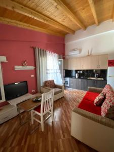 Posezení v ubytování Guest House Elisabeta