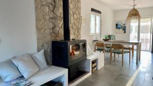 Posezení v ubytování Malhada do Sao