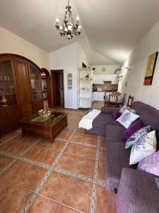 Et opholdsområde på Villa Carmen