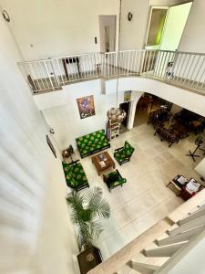 Posezení v ubytování Guesthouse Cocotiers Cotonou