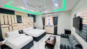 Nestopia Hotel - Skardu客房内的一张或多张床位