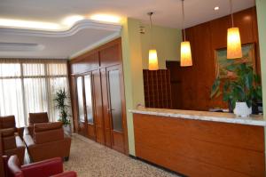 Lobbyn eller receptionsområdet på Hotel Sant Jordi