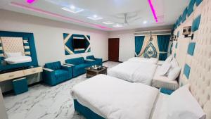 Nestopia Hotel - Skardu客房内的一张或多张床位