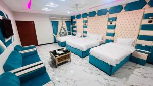 Nestopia Hotel - Skardu客房内的一张或多张床位