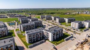 Nespecifikovaný výhled na destinaci Klaipėda nebo výhled na město při pohledu z apartmánu