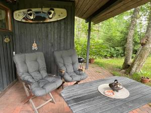 Kebun di luar sun& relax- TINYHOUSE