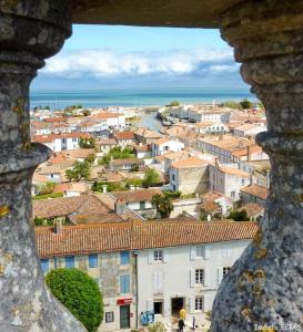 Vista general de Saint-Martin-de-Ré o vista desde la casa vacacional
