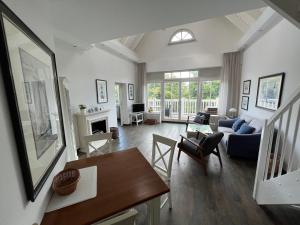 Χώρος καθιστικού στο Appartmenthaus Duenenschloss