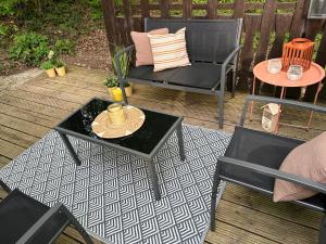 Αίθριο ή υπαίθριος χώρος στο Chalet Du Bois IV