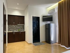 Kuchyň nebo kuchyňský kout v ubytování Villa Almando