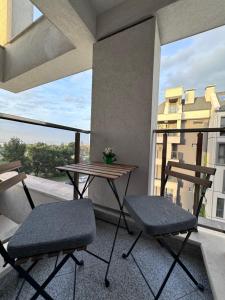 Μπαλκόνι ή βεράντα στο Studio AUREA