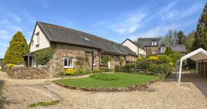 Zahrada ubytování Quarme Cottage Wheddon Cross