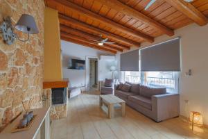 Posezení v ubytování Stenaki - Apartments in Aegina Town