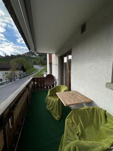 Balkón nebo terasa v ubytování Ferienwohnung Sankt Peter