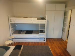 Postel nebo postele na pokoji v ubytování Apartmán ÁJA - Lipno nad Vltavou