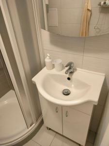 Koupelna v ubytování Apartmán ÁJA - Lipno nad Vltavou + 29 fotografií