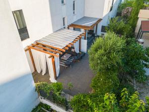 Balkón alebo terasa v ubytovaní Luxusapartment NAV