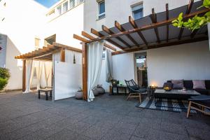 Balkón alebo terasa v ubytovaní Luxusapartment NAV