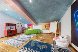 Posezení v ubytování Exclusive Villa Holiday