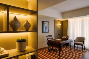 Posezení v ubytování Kubitschek Plaza Hotel