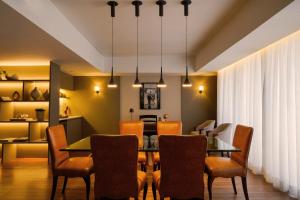 Posezení v ubytování Kubitschek Plaza Hotel