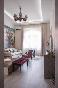 Predel za sedenje v nastanitvi Boutique Apartment