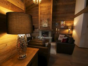 Posezení v ubytování Chalet Jean