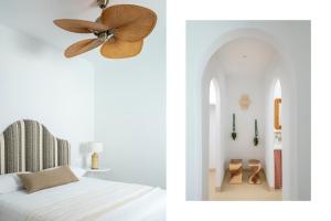 Ένα ή περισσότερα κρεβάτια σε δωμάτιο στο Casa nueva con piscina privada y solárium
