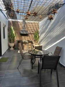 Ruang duduk di Elegante Casa Nueva Comoda con Asador