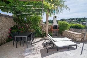 Balkón nebo terasa v ubytování Marija