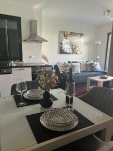 Kuchyň nebo kuchyňský kout v ubytování Olivia