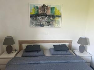 Postel nebo postele na pokoji v ubytování Olivia