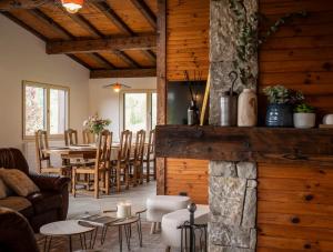 Χώρος καθιστικού στο Venez chez vous - Chalet le Dahu