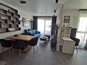 Posedenie v ubytovaní Smart Apartament Grunwaldzka 240