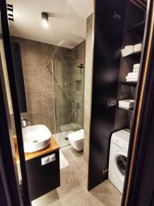 Kúpeľňa v ubytovaní Smart Apartament Grunwaldzka 240