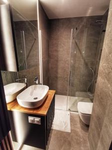 Kúpeľňa v ubytovaní Smart Apartament Grunwaldzka 240 + 33 fotografií