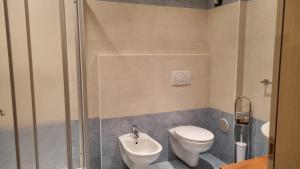 Koupelna v ubytování B&B Casa Nostra