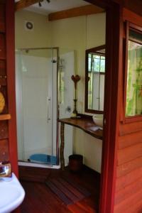 Phòng tắm tại Black Cockatoo Lodge