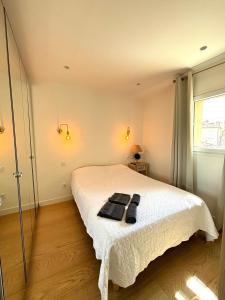 Posteľ alebo postele v izbe v ubytovaní Duplex old town Antibes - NEW ! + 12 fotografií